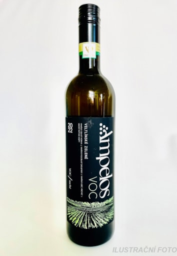 Veltlínské zelené 2024 VOC — láhev